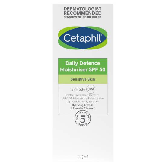 Cetaphil Daily Defence Spf 50 + Uva Moisturiser