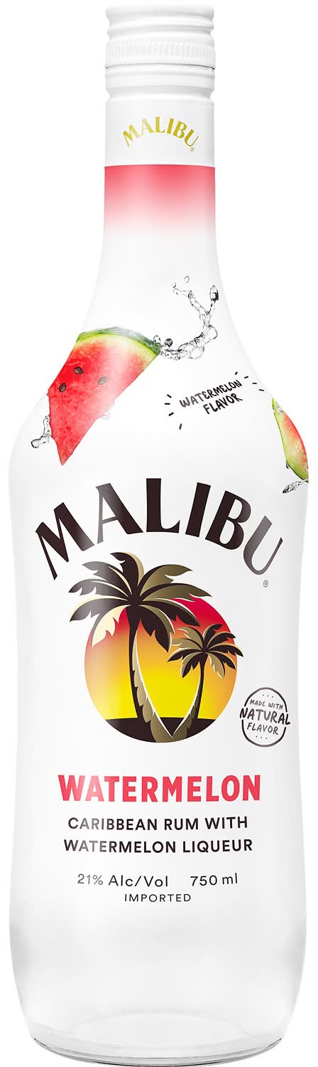 Malibu Watermelon Rum (750 ml)