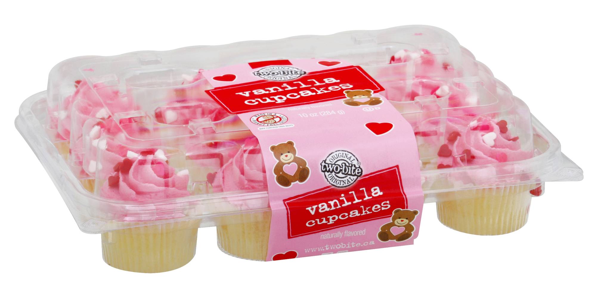Two-Bite Cupcakes, Vanilla (10 oz, 10 ct)