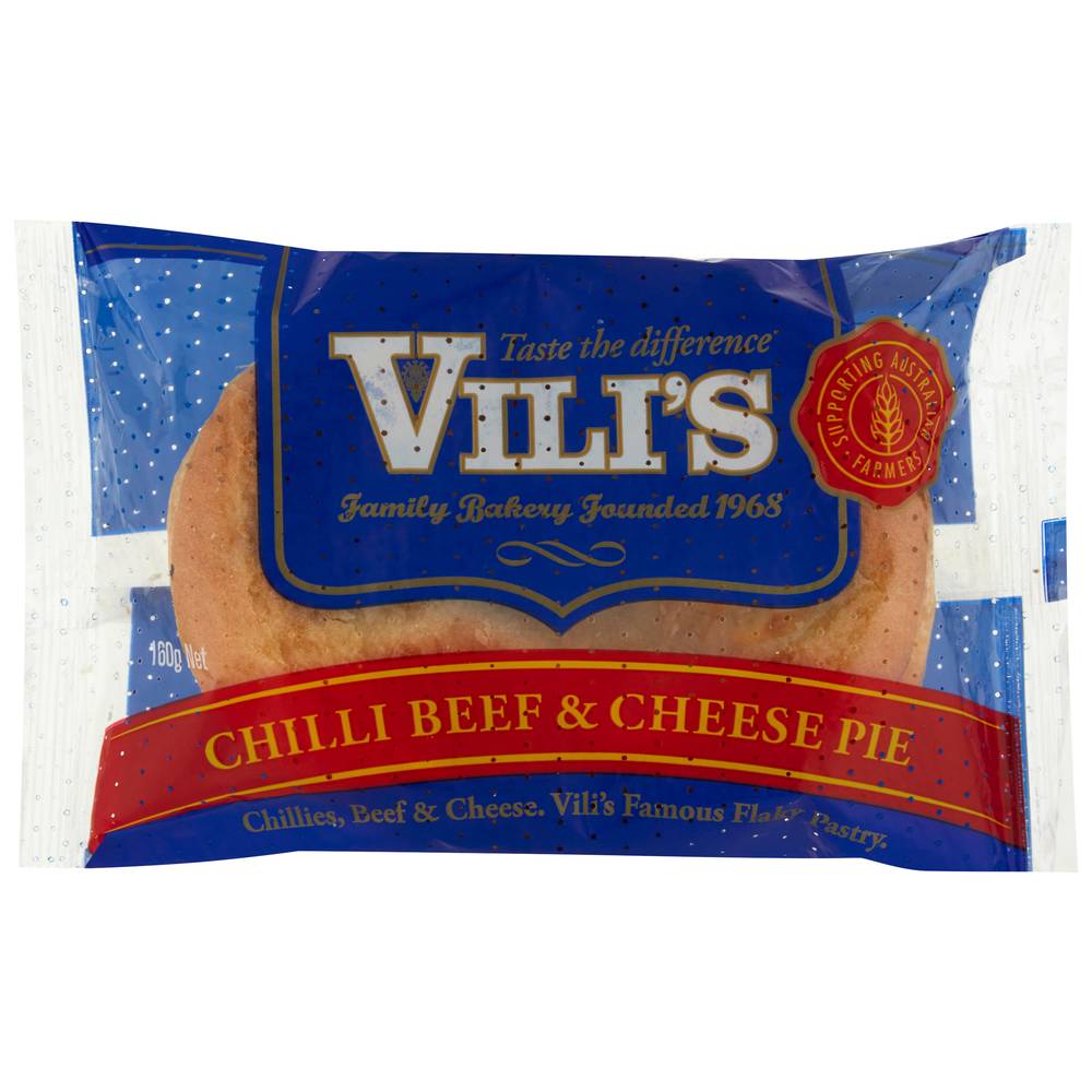 Vili's Chilli Beef & Cheese Pie Delivery Near Me Order Online Uber Eats