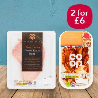 2 for £6 Cooked Meats Deal