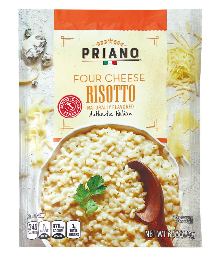 Priano Authentic Italian Risotto, Four Cheese (6 oz)