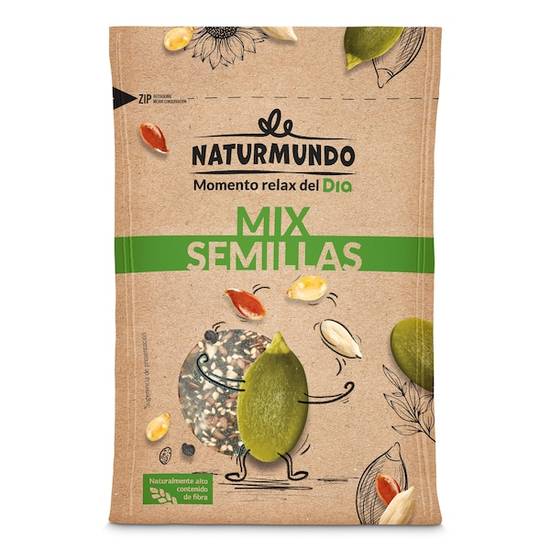 Mix semillas Naturmundo bolsa 200 g