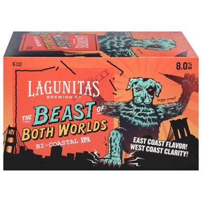 Lagunitas Brewing Co. the Beast Of Both Worlds Bi-Coastal Ipa Beer (12 pack, 12 fl oz) (east coast)