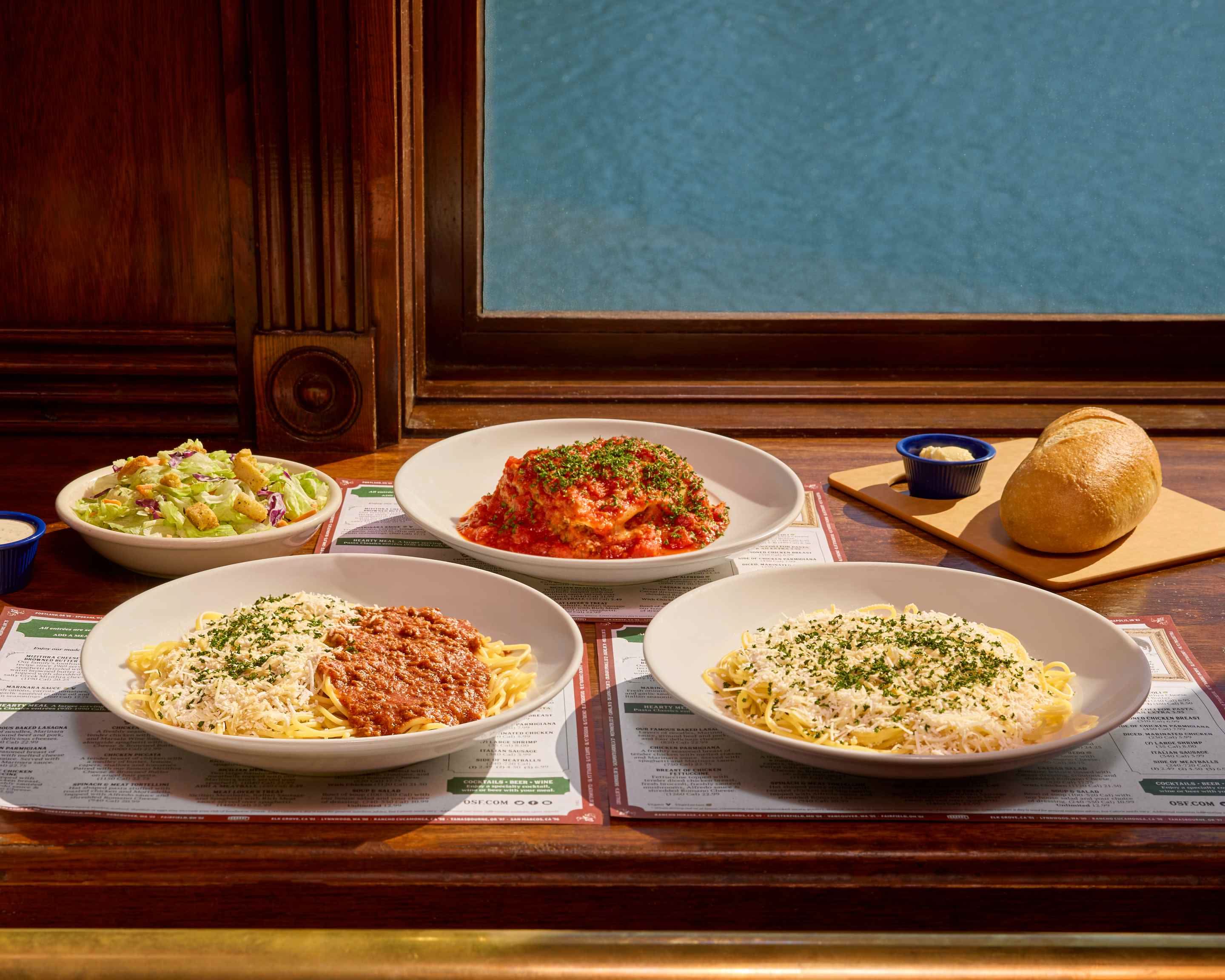 The Old Spaghetti Factory (Newport) Menu Newport Beach • Order The