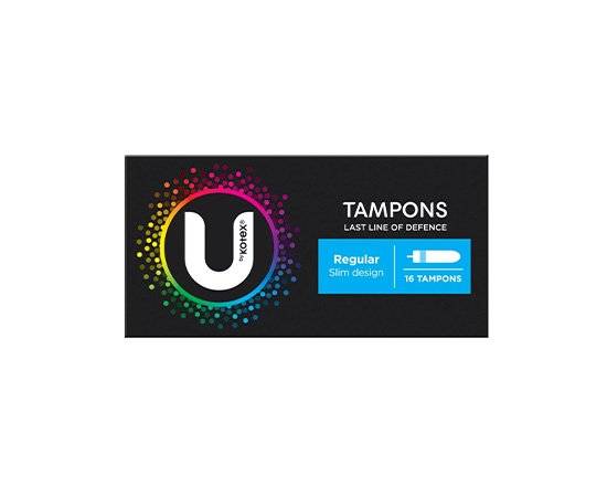 U By Kotex Regular Tampons 16pk