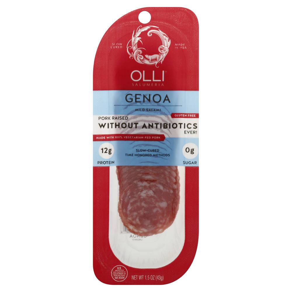Olli Genoa Mild Salami Slow Cured (1.5 oz)
