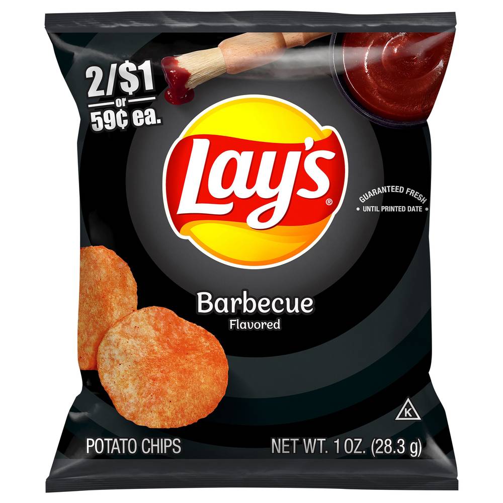 Lay's Potato Chips, Barbecue (1 oz)