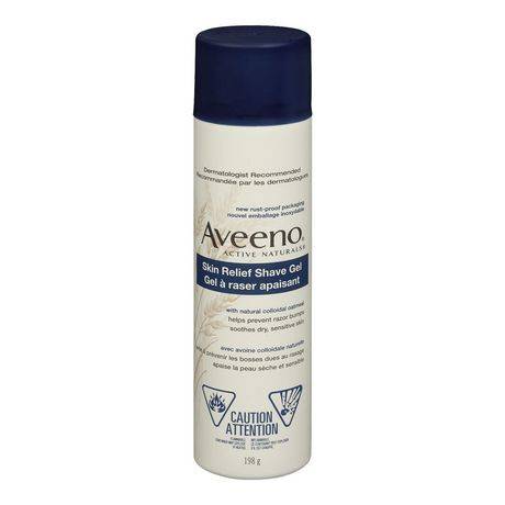 Aveeno Active Naturals Natural Colloidal Oatmeal Skin Relief Shave Gel (198 g)