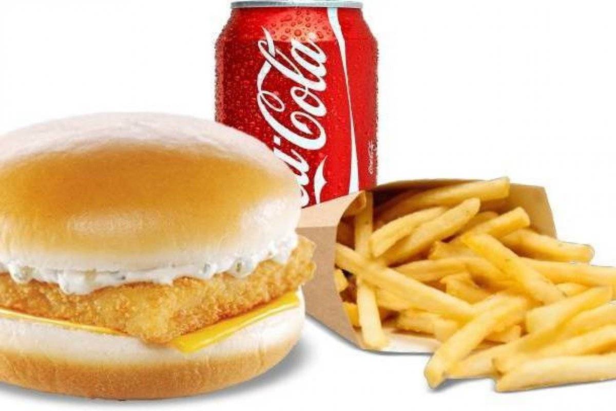 Menu Fish Burger