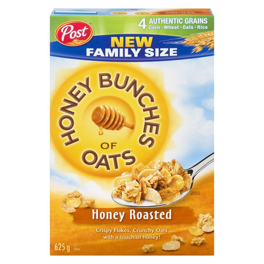 Post Honey Bunches Of Oats Roasted Cereal (625 g)