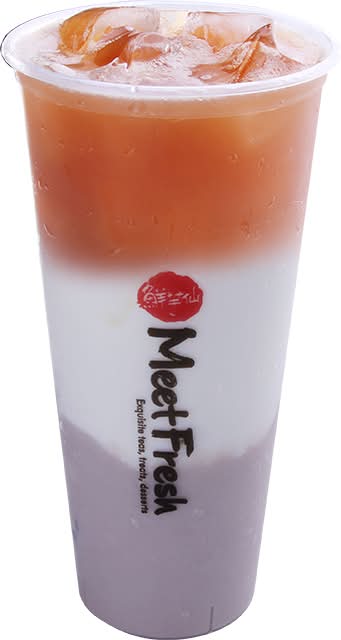 Taro Paste Fresh Milk Black Tea