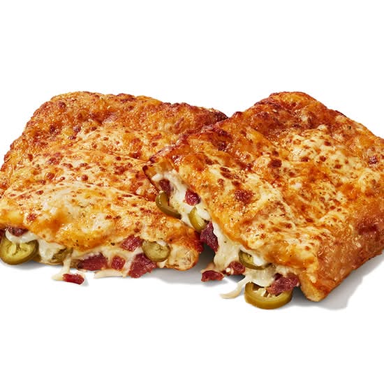 Domino’s Pizza Stuffed Cheesy Bread with Bacon & Jalapeno
