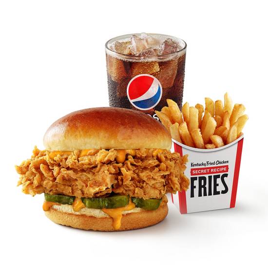 NEW Spicy Classic Chicken Sandwich Combo