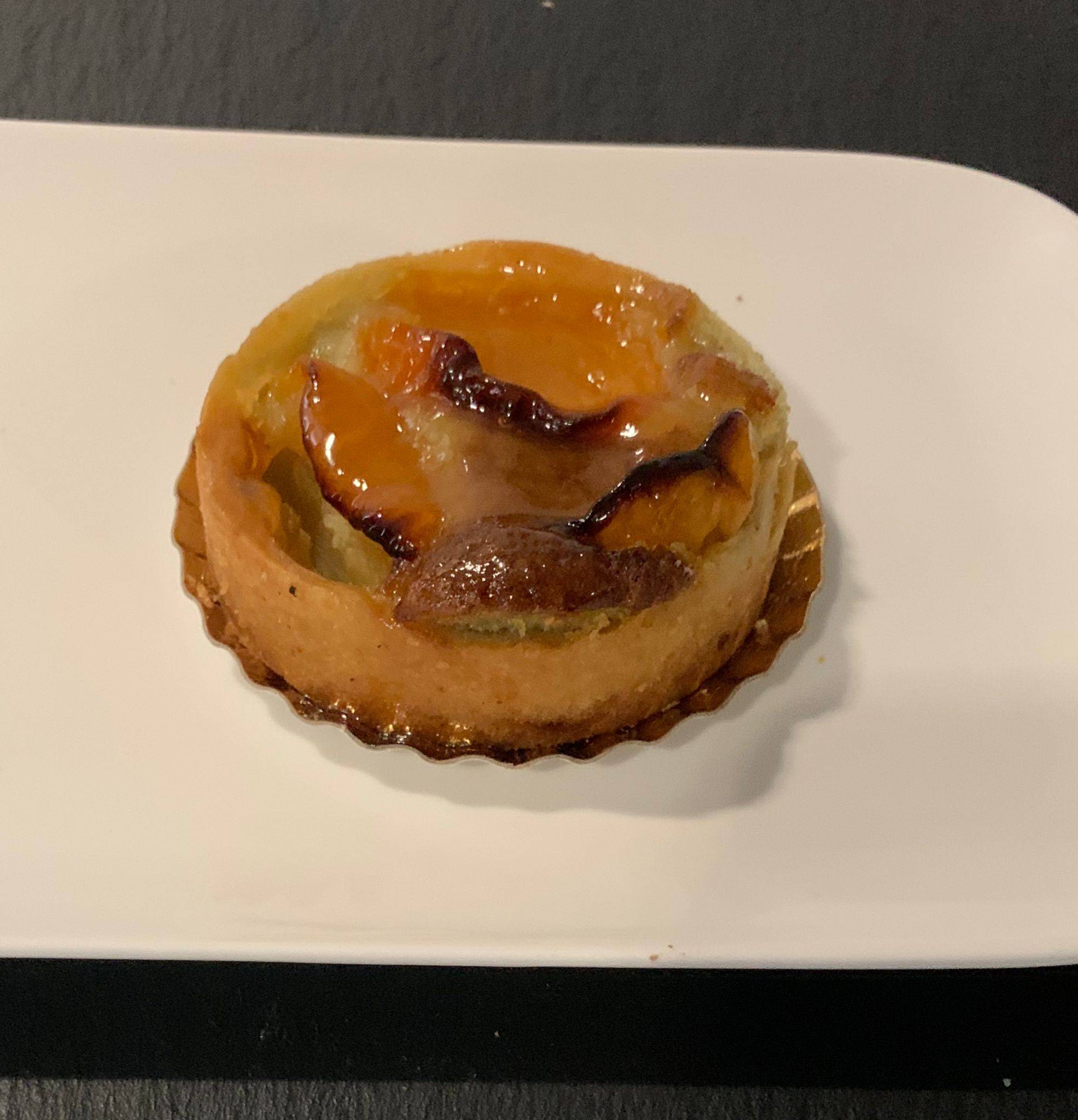 Tartelette abricot crème d’amande pistache