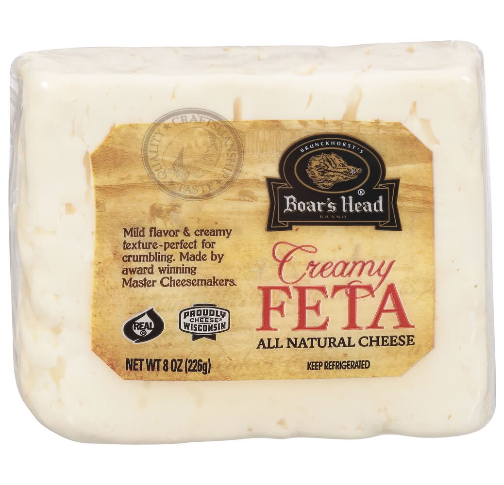 Boar's Head Creamy All Natural Feta Cheese (8 oz)