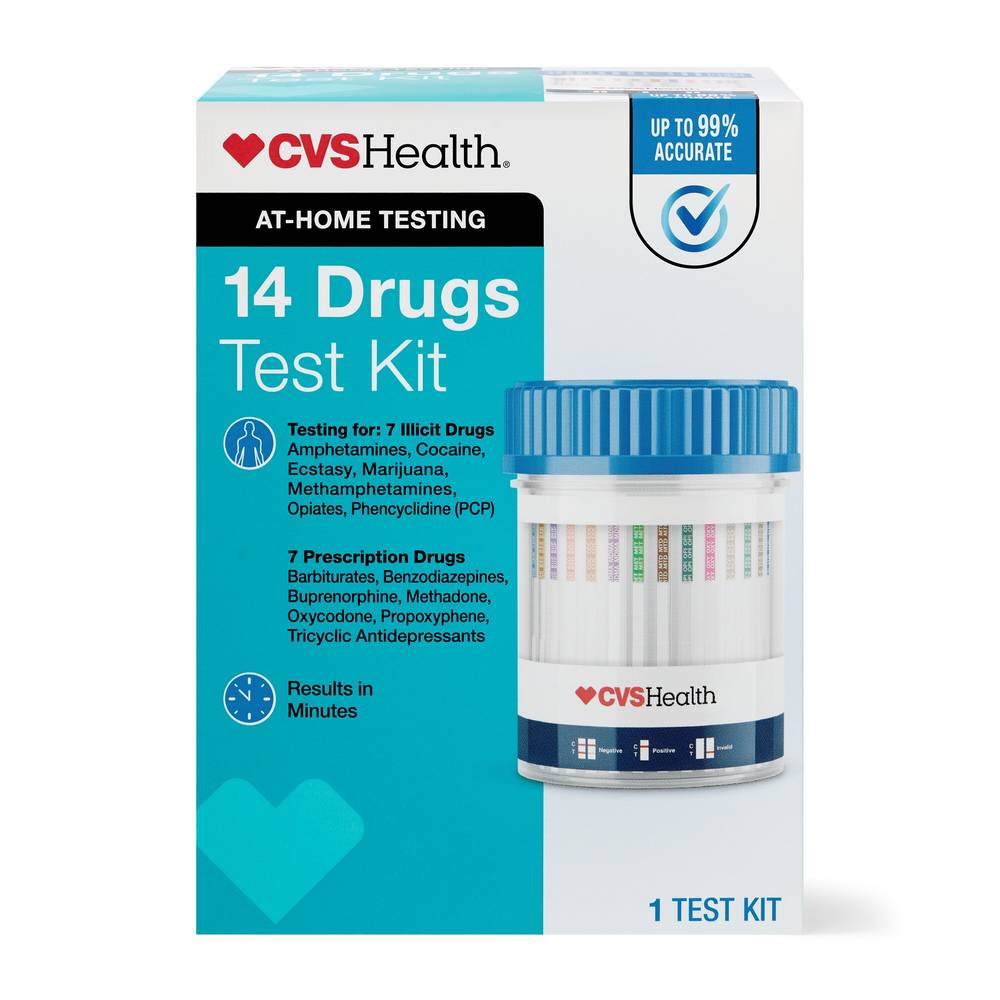 Cvs Health Home Drug Test Kit, 14 Drugs