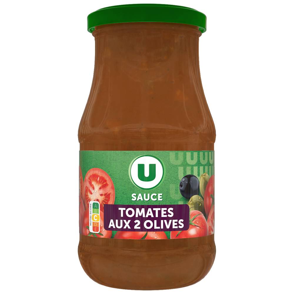 U - Sauce tomates et olives