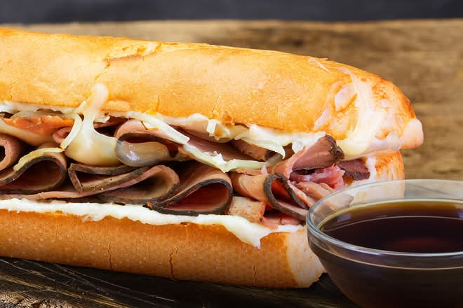 FRENCH DIP with AU JUS