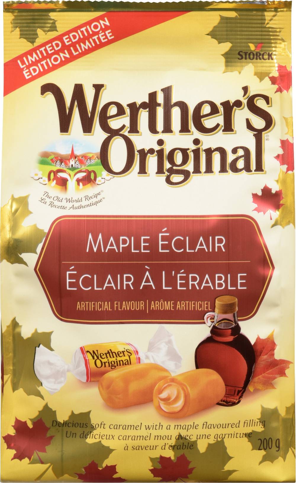 Werther's Original Original Maple Éclair Candies, Caramel (200 g)