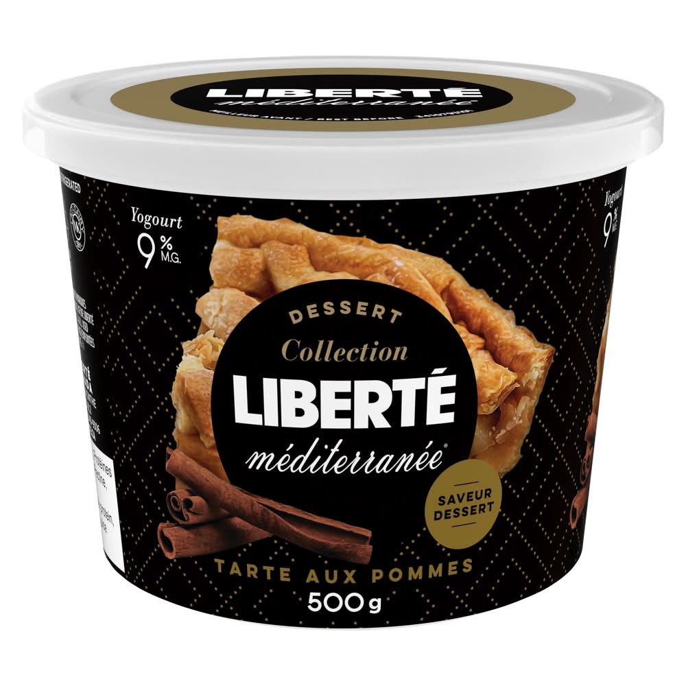 Liberté Méditerranée Apple Pie Yogurt (500 g)