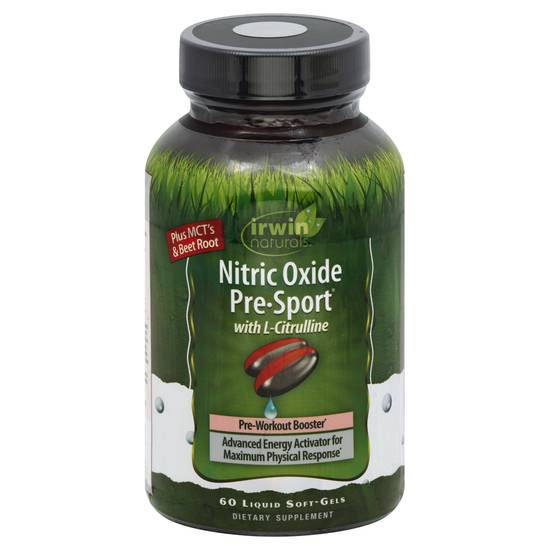 Irwin Naturals Nitric Oxide Pre-Sport (60 ct)