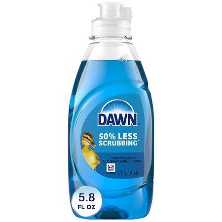 Dawn 50% Less Scrubbing Ultra Dishwashing Liquid (5.8 fl oz)