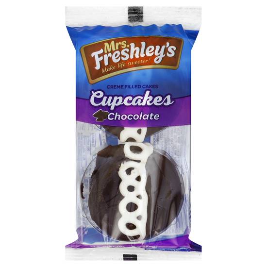 Mrs. Freshley's Chocolate Cupcakes