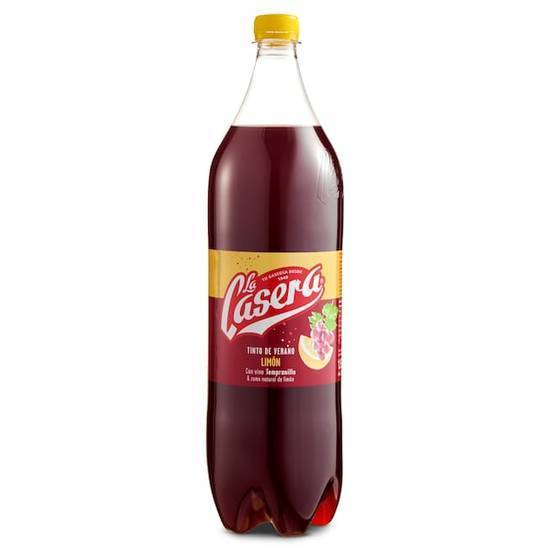 Tinto de verano limón Casera botella 1.5 l