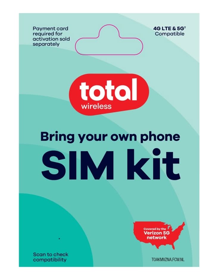 Total Wireless Bring Your Own Phone Sim Kit