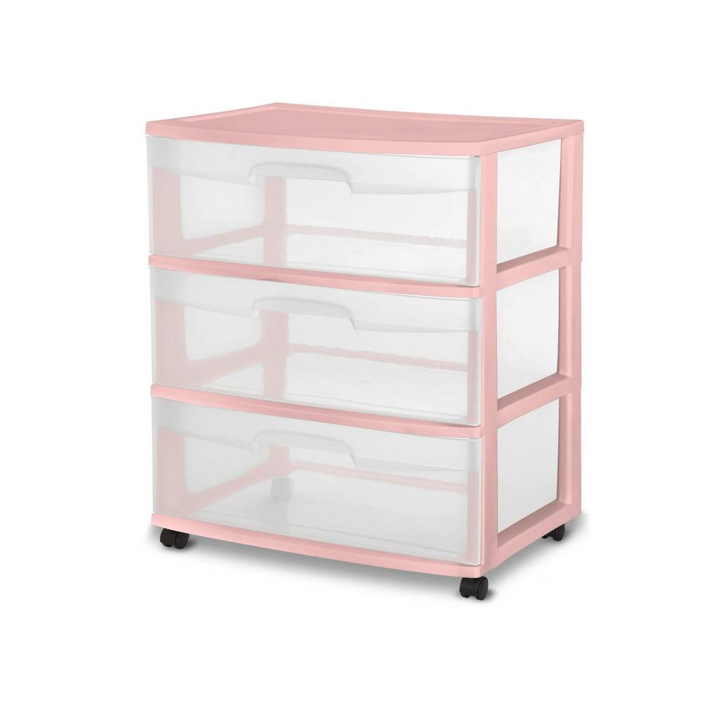 pink plastic dresser Wuzstar Tall Dresser Storage Chest Pink Plastic Drawers Dresser 5 Drawer  Dresser Storage Tower Stand for Clothes, Toys, Closet