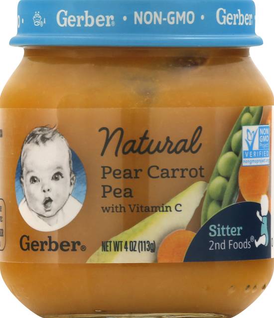 Gerber Pear Carrot Pea Baby Food