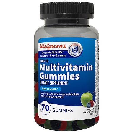 Walgreens Men's Multivitamin Gummies ( assorted )