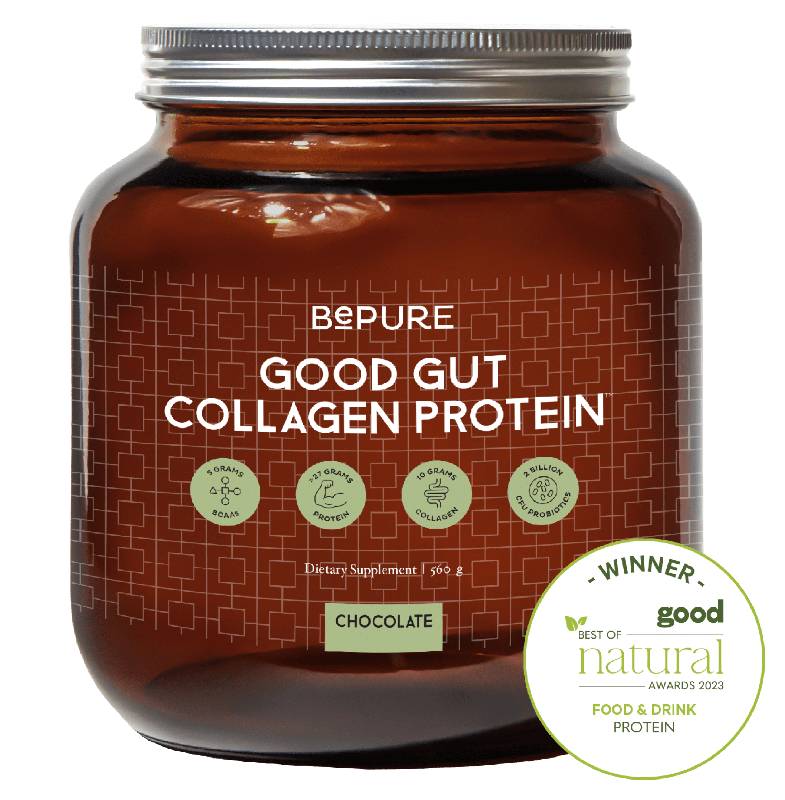 BePure Good Gut Protein Powder Chocolate 560g