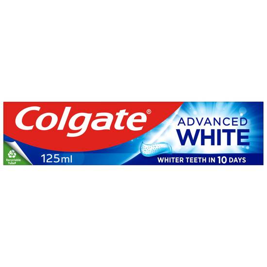 SAVE £2.05 Colgate Advanced White Whitening Toothpaste 125ml