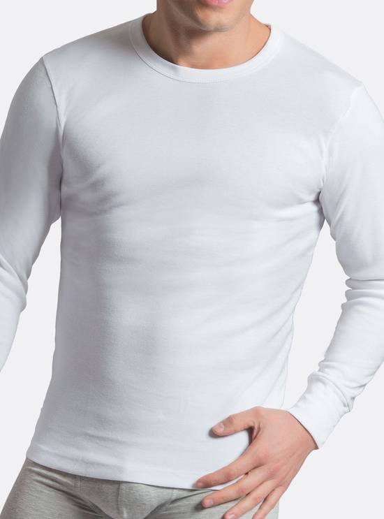 Mota camiseta manga larga algodón premium (color: blanco. talla: l), Delivery Near You