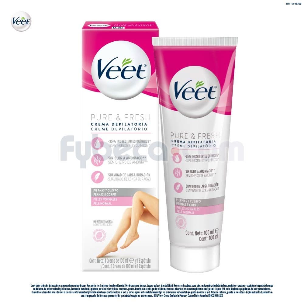 Veet Crema Pure Regular 100Ml