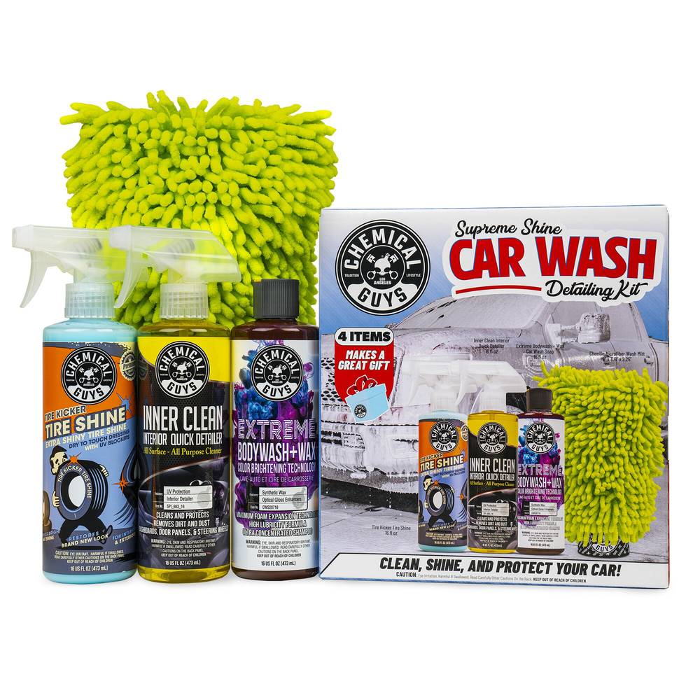 Chemical Guys Supreme Shine Car Wash Detailing Kit