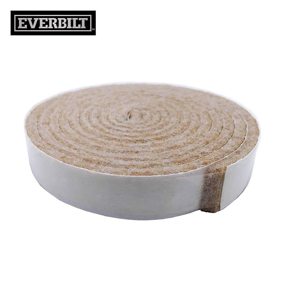 Everbilt 1/2 In. X 58 In. Beige Felt Strip Heavy-Duty Self-Adhesive Furniture Pad