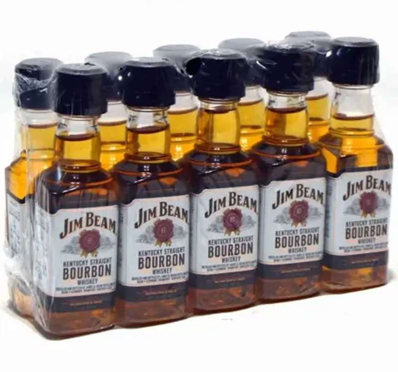 Jim Beam Kentucky Straight Bourbon Whiskey - 10 Pack