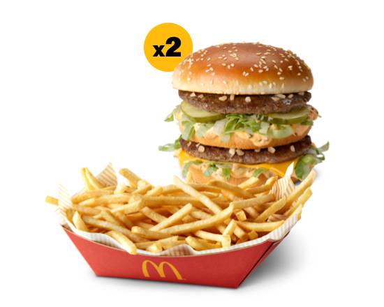 2 Big Mac® & Basket of Fries Bundle