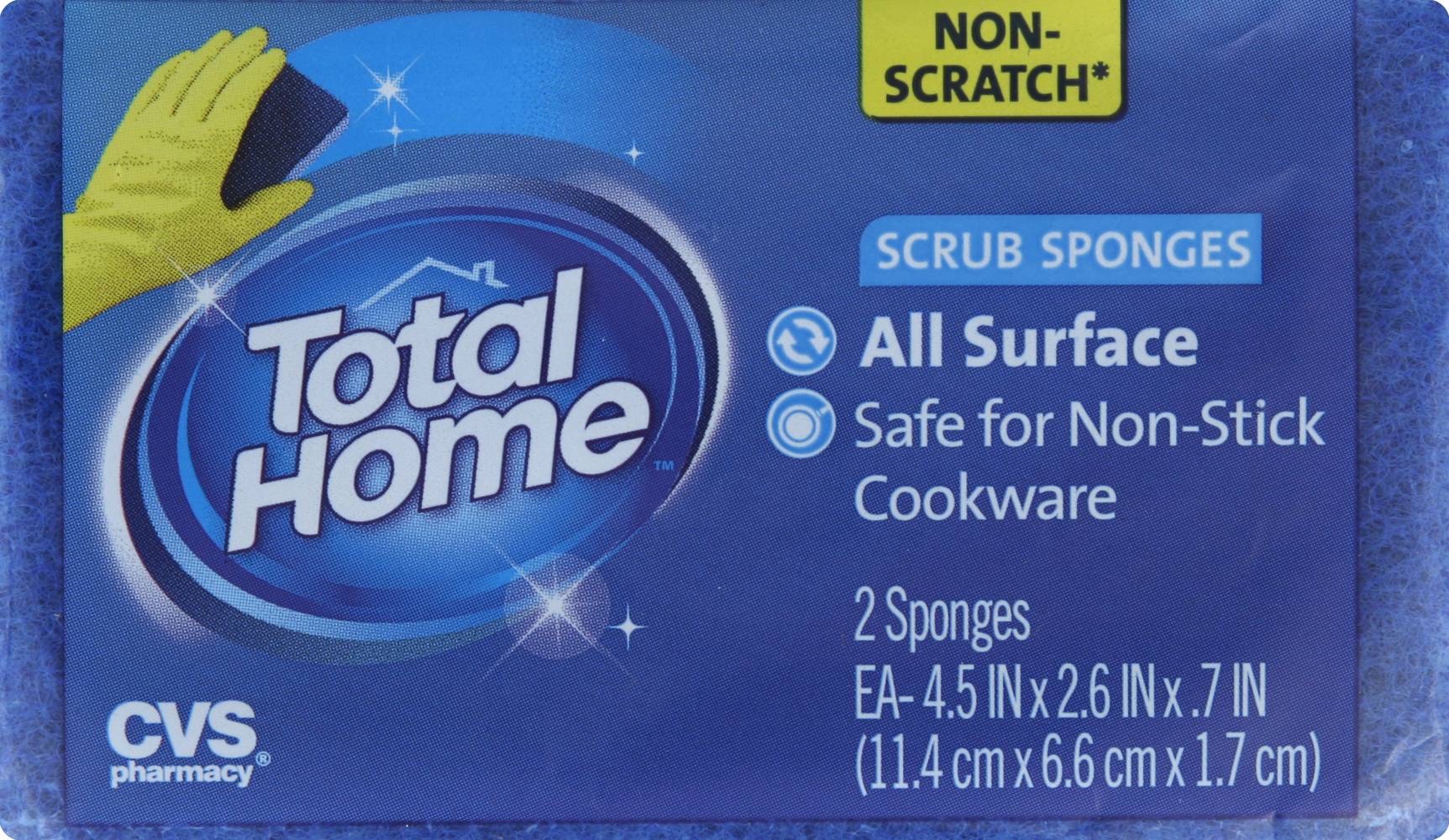 CVS Pharmacy Total Home Scrub Sponges