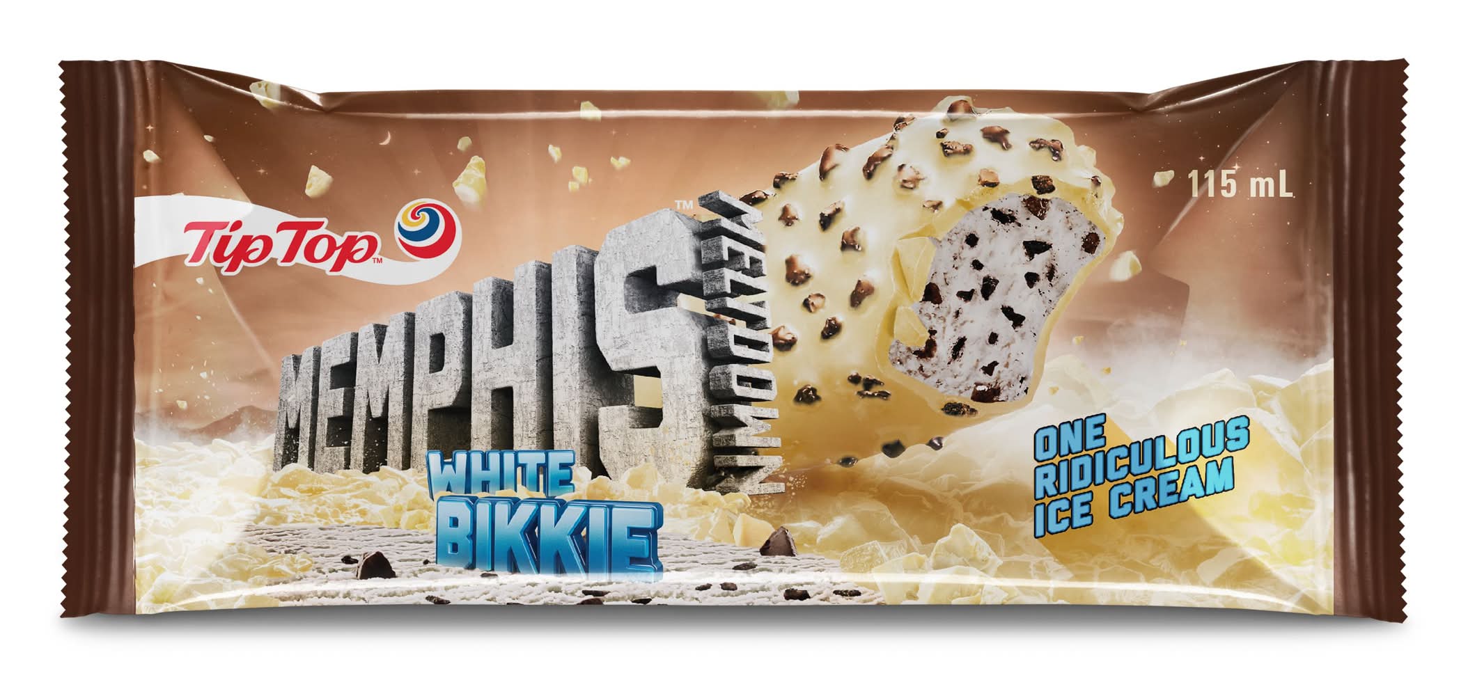 Memphis Meltdown White Bikkie