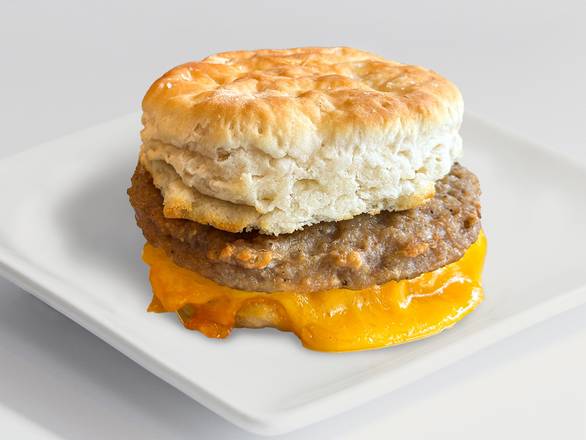 Biscuit Sandwich - Sausage, Egg & Cheese