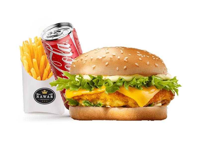 Menu chicken burger