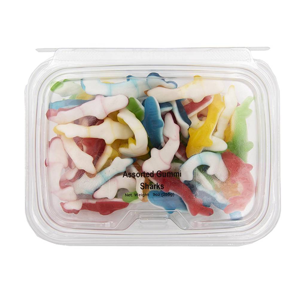 Weis Gummi Sharks, Assorted (9 oz)