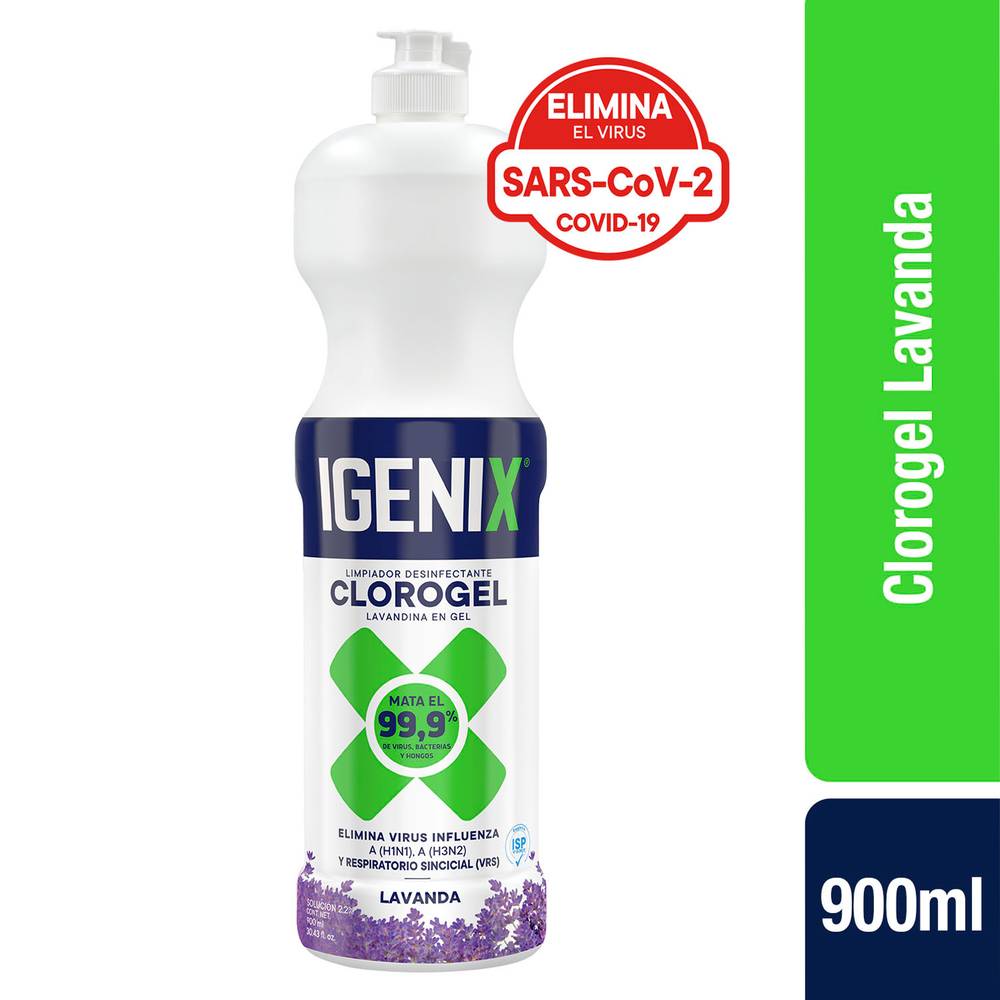 Igenix · Cloro gel - Lavanda (900 ml)