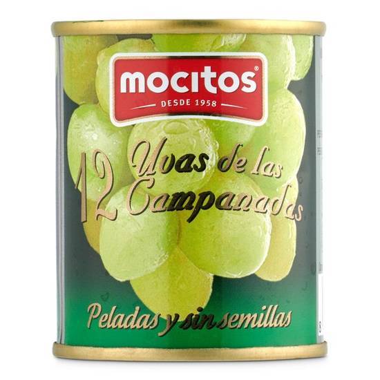 Uvas peladas y sin semillas Mocitos lata 50 g