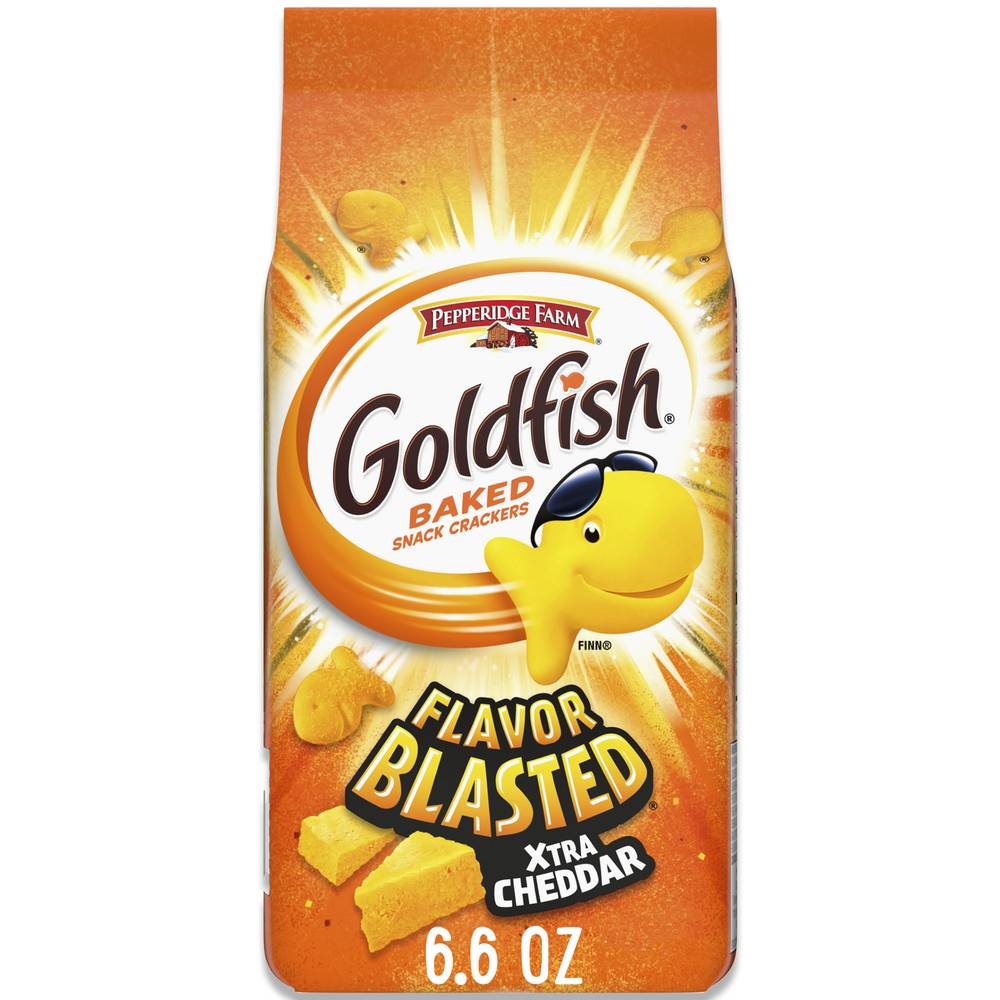 Pepperidge Farm Goldfish Baked Snack Crackers (xtra cheddar)