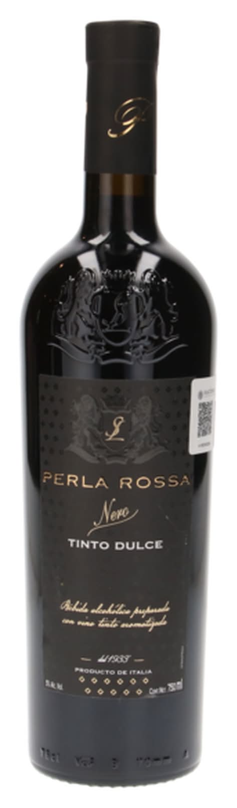 Perla Rossa · Vino tinto dulce nero (750 ml)